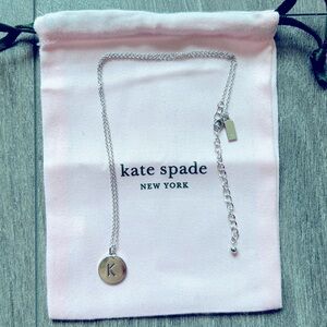 Kate Spade K Initial Pendant Necklace